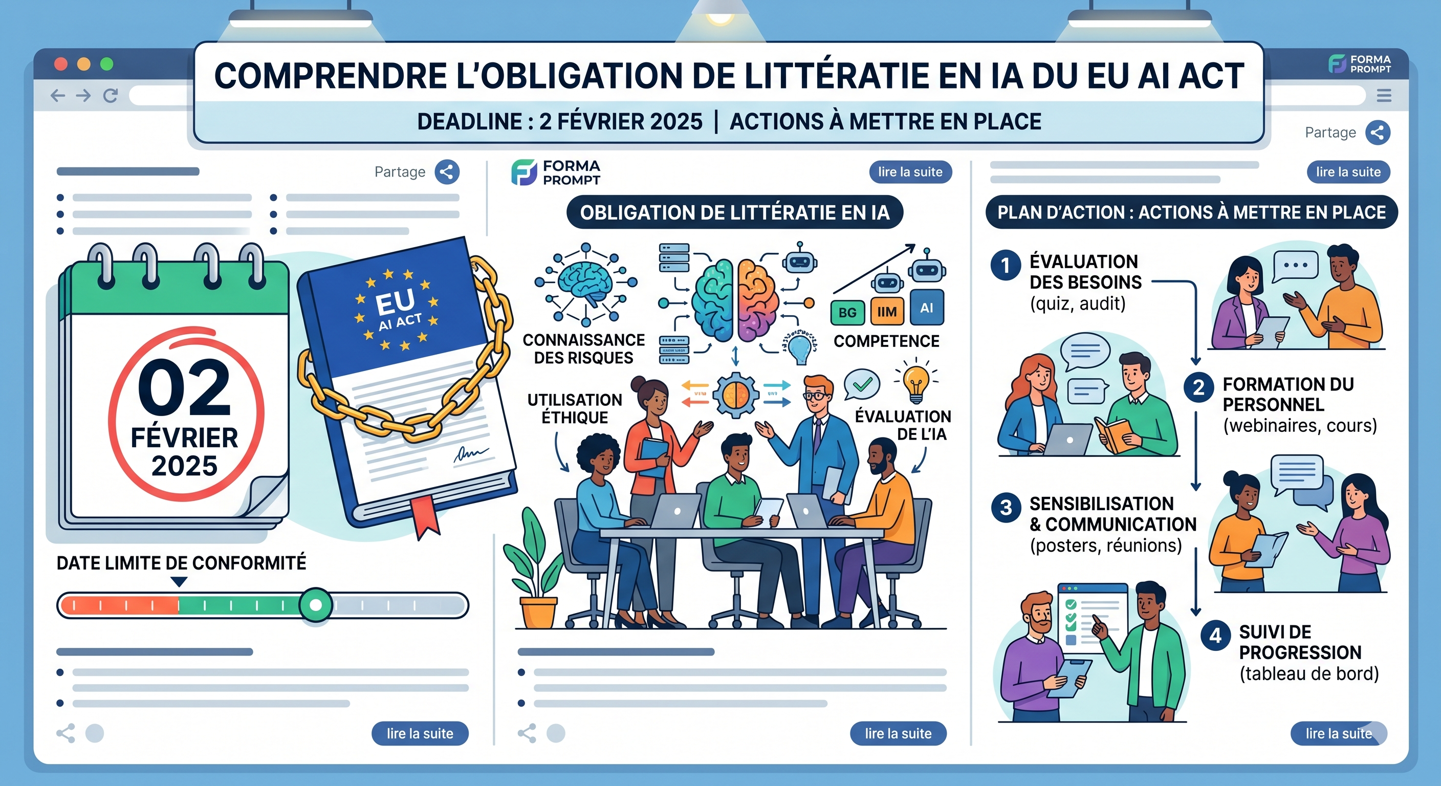 IA Act : l'obligation de former les salariés à l'IA